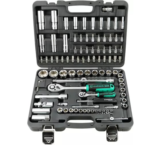 Набор ручных инструментов GARWIN 1/4 и 1/2, 94 предмета GTK-0103094