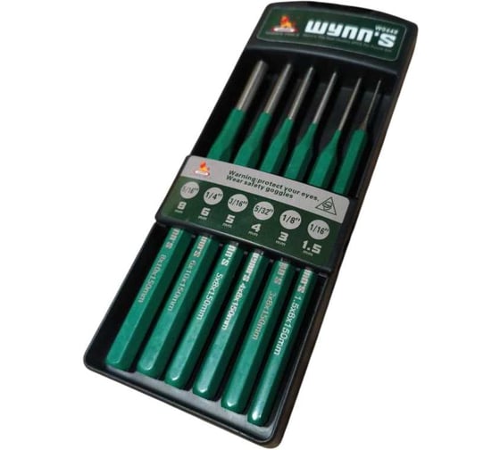 Набор пробойников wynns 6 шт W0448/Wynns Tools ПО000001276