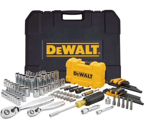 Набор ручного инструмента и оснастки Dewalt 108 шт., в кейсе DWMT73801-1