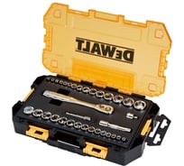 Набор торцевых головок Dewalt 1/4-3/8, 4-22 мм, 34 шт., в кейсе DWMT45034-0