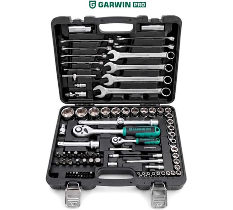 Набор инструмента Garwin 1/4 и 1/2, 89 предметов 640089