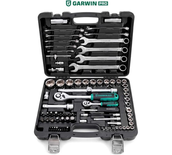 Набор инструмента Garwin 1/4 и 1/2, 89 предметов 640089