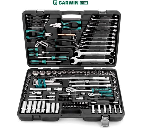 Набор инструмента Garwin 1/4 и 1/2, 143 предмета 640143