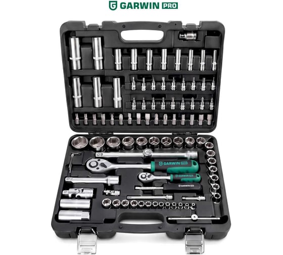 Набор инструмента Garwin 1/4 и 1/2, 94 предмета 640094