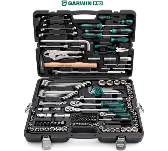 Набор инструмента Garwin 1/4, 3/8 и 1/2, 148 предметов 640148