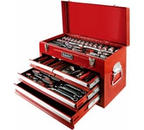 Инструментальный ящик с набором инструмента AmPro 117 поз. 4 отд. 540x257x328 мм T47100