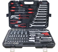 Набор инструментов Forcekraft 128 предметов 1/4, 1/2 (6гр.) FK-41283-5(67426)