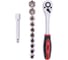 Набор головок 6 гранных REDMARK 1/2 c трещеткой Dr 12 предметов (10-24 mm) RM80551 2