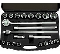 Набор 12-гранных головок и аксессуаров AmPro 3/4, 21 предмет T45755