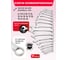 Набор инструментов Forcekraft 142+4пр. 1/4'', 3/8'', 1/2''(6гр.) FK LIGHT-41421-5LDS(67057) 13