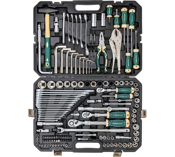 Набор инструментов Rockforce 142+4пр. 1/4'', 3/8'', 1/2''(6гр.) RF LIGHT-41421-5LDS(67055)