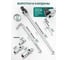 Набор инструментов Rockforce 142+4пр. 1/4'', 3/8'', 1/2''(6гр.) RF LIGHT-41421-5LDS(67055) 7
