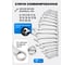 Набор инструментов Forsage 142+4пр. 1/4'', 3/8'', 1/2''(6гр.) F LIGHT-41421-5LDS(67056) 12