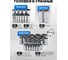 Набор инструментов Forsage 160пр. 1/4 1/2 6гр F LIGHT-41601-5(68345) 6