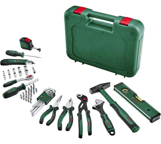 Набор ручных инструментов Bosch Advanced, 52 шт. 1600A02BY7