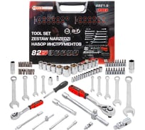 Набор инструментов Forcekraft 82 пр. 1/2", 1/4" 6гр., 4-32 мм Profi 16212 FK-4821-5(16212)