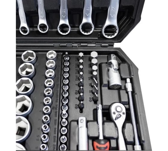 Набор инструментов FORCEKRAFT 82 пр. 1/2", 1/4" 6гр., 4-32 мм Profi 16212 FK-4821-5