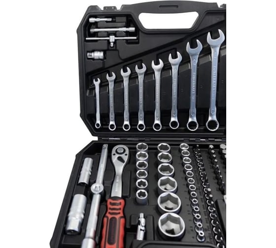 Набор инструментов FORCEKRAFT 82 пр. 1/2", 1/4" 6гр., 4-32 мм Profi 16212 FK-4821-5