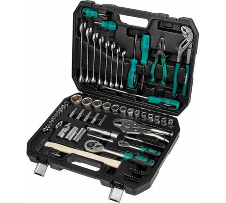 Набор инструментов ВОЛАТ 1/4 , 1/2 6 граней 72 предмета 18530-72