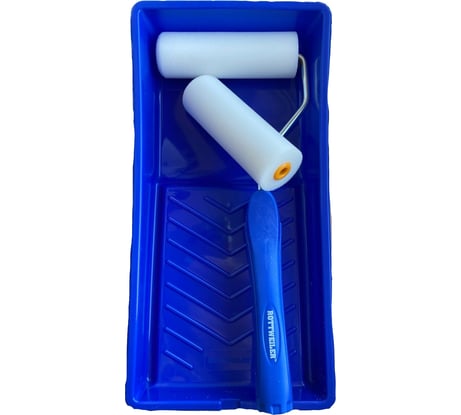 Малярный набор Rollingdog Rottweiler мини валик, поролон 100 мм, 2 шт 70112