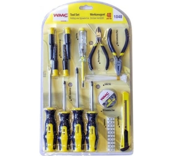 Набор инструментов WMC TOOLS 48пр. 48835 1048