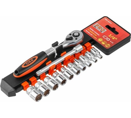 Набор инструментов STARTUL 1/4 6 граней 12 предметов PRO-41214