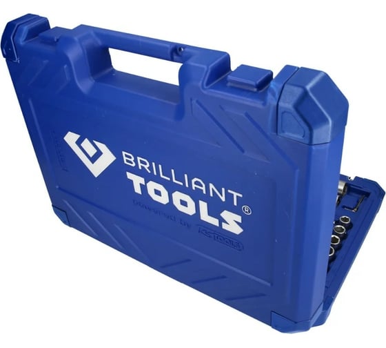 Комплект торцевых ключей Brilliant Tools, 94 шт, 1/4", 1/2" BT023094