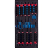 Набор выколоток, бородков и кернеров KING TONY ложемент, 11 предметов 9-1011GPV01