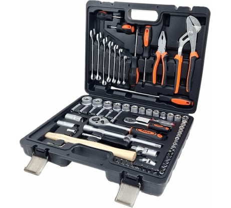 Набор инструментов Дед Макар МК74-95 74 предмета 00-00015622