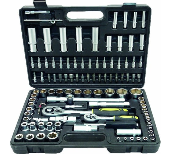 Набор инструмента БМ 1/2'' DR 1/4'' DR CrV 108 предметов 9700108 1