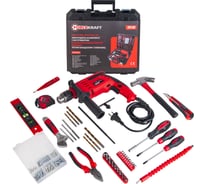 Набор инструментов с электрической дрелью Forcekraft 220V,750W 103 предмета в кейсе FK-20103 51250  FK-20103(51250)