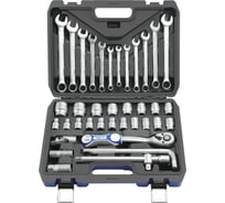 Набор инструментов для автомобиля GOODKING 1/2" трещотка 72 зубца, 38 предметов B-10038