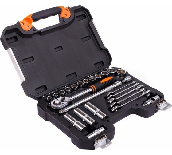 Набор инструментов Кратон TS-20 socket 25, 1/2 2 28 09 020