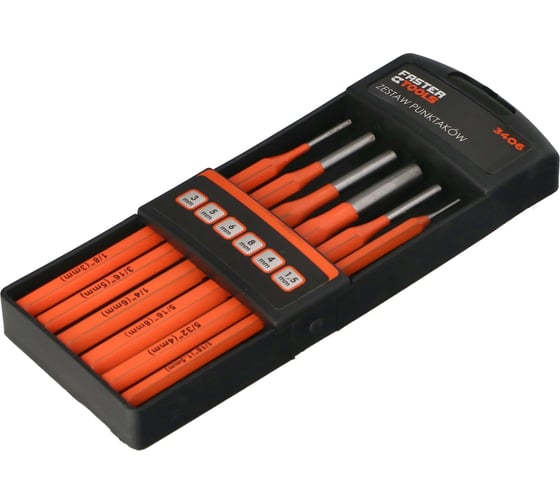 Набор выколоток FASTER TOOLS 6 штук, в боксе 3406