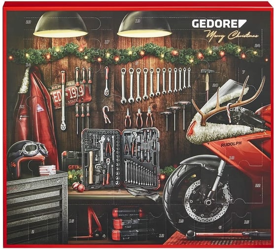 Набор инструмента GEDORE RED Адвент Календарь на 2022 3304900