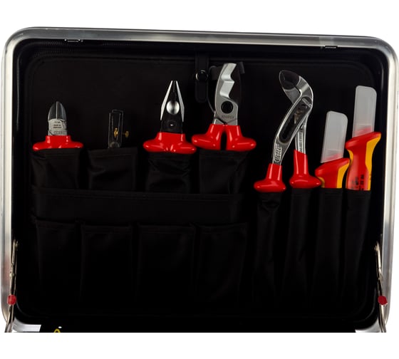 Набор инструментов 1000 V в чемодане KNIPEX KN-989914