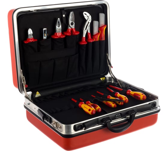 Набор инструментов 1000 V в чемодане KNIPEX KN-989914