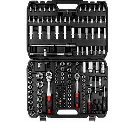 Набор головок и бит STARTUL Stuttgart 172пр. 1/4 ,3/8 ,1/2 PRO-172S