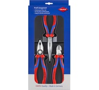 Набор ШГИ в ложементе, Knipex 3 пр., KN-0302180/2612200/7002160 KN-002011