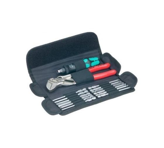 Набор: переставной ключ, отвертка и биты KNIPEX KN-001960S 1