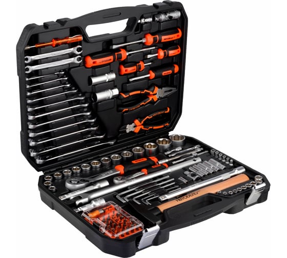 Набор инструмента АвтоDело PRO 1/2DR, 1/4DR 110 предметов 10245