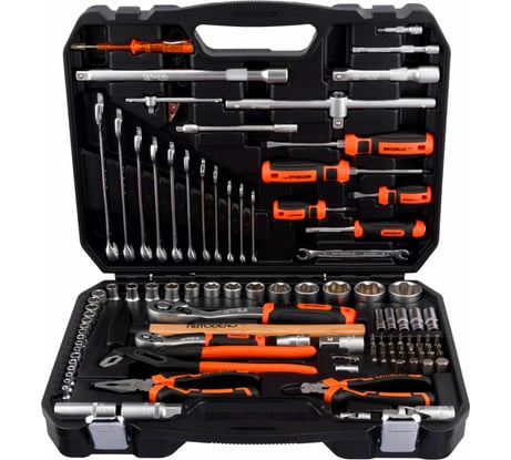 Набор инструмента АвтоDело PRO 1/2DR, 1/4DR 101 предмет 13422