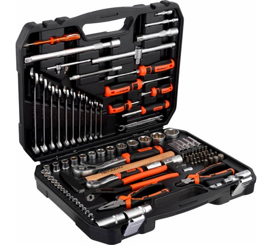 Набор инструмента АвтоDело PRO 1/2DR, 1/4DR 101 предмет 13422