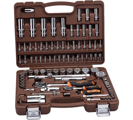 Универсальный набор инструмента Ombra OMT94S12 с 12-гр. головками, 94 предмета 55378 055378