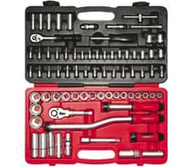 Набор торцевых головок 1/4" и 1/2" 75 предметов СОРОКИН Standart 1.275