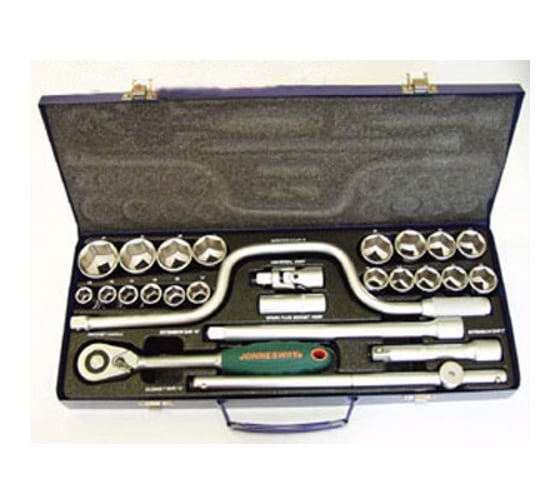 Набор торцевых головок (1/2"DR; 12-34 мм; 26 предметов) Jonnesway S04H4726S