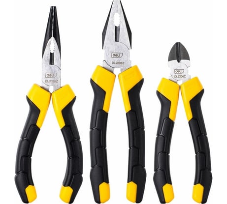 Набор плоскогубцев DELI dl2008z-3 3 шт. 104463