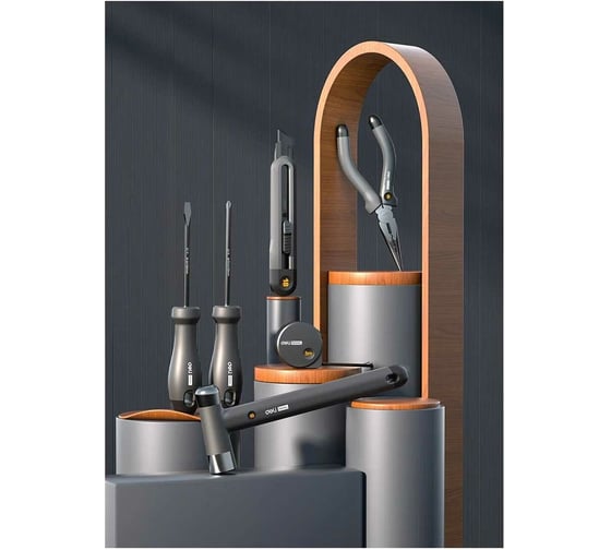 Набор ручного инструмента DELI Home Series Black HT0006 6 предметов 104621