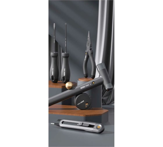 Набор ручного инструмента DELI Home Series Black HT0006 6 предметов 104621