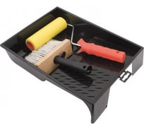 Набор для наклеивания обоев: ванночка, валик, макловица FIT РОС 03030